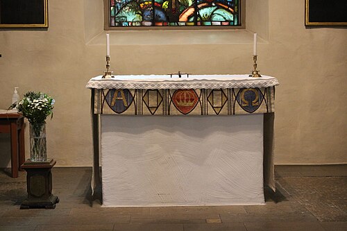 Almby kyrka, interno