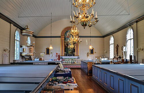 Eringsboda kyrka, interno