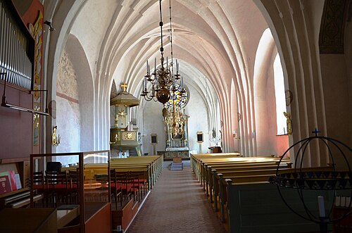 Irsta kyrka, intérieur