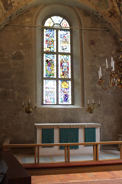 Österunda kyrka, interno