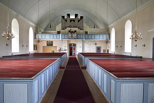 Bjursås kyrka, interno