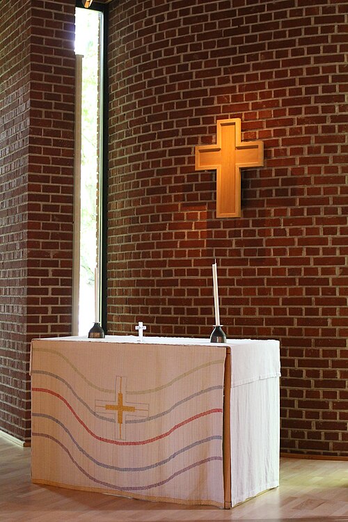 Gröndals kyrka, interno