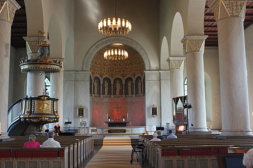 Järvsö kyrka, interno