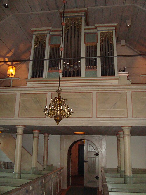 Hosjö kyrka, interno