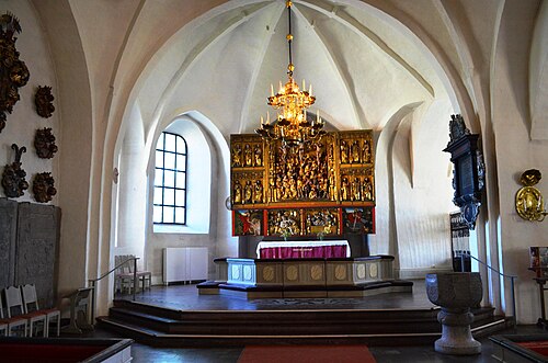 Sankt Nicolai kyrka, interno