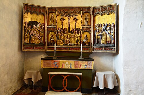 Tumbo kyrka, interno