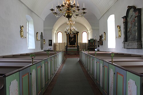 Tåssjö kyrka, interno