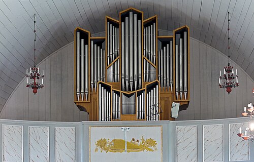 Vilhelmina kyrka, interno