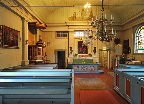 Dalarö kyrka, interno