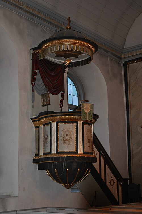 Jämshögs kyrka, interno