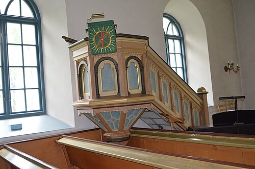 Varvs kyrka, intérieur