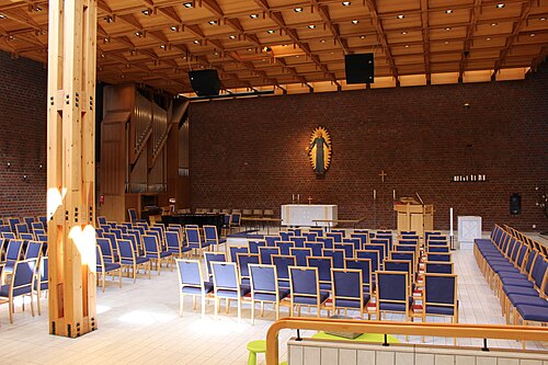 Vilunda kyrka, intérieur