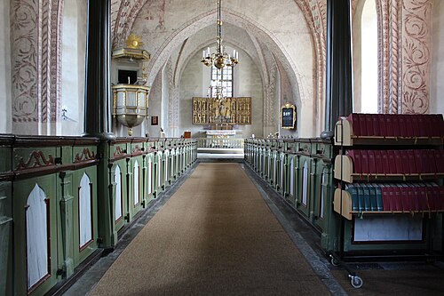 Börje kyrka, interno