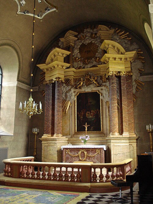 Götlunda kyrka, interno