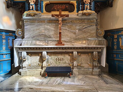 Kristine kyrka, intérieur