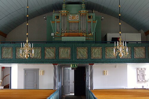 Tiveds kyrka, interno