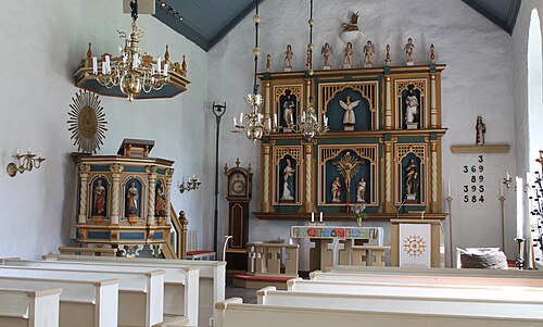 Öjaby kyrka, interno