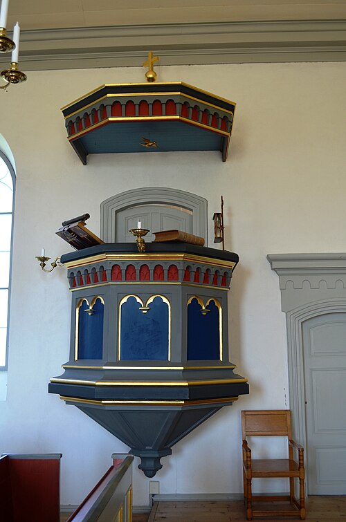 Fivelstads kyrka, intérieur