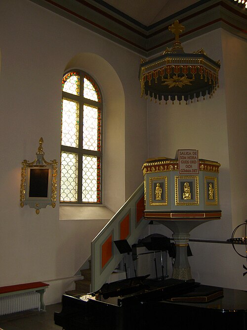 Hjo kyrka, interno