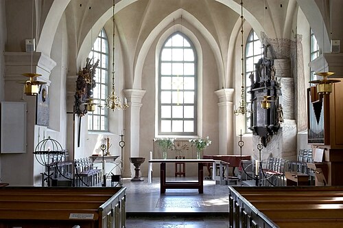 Österåkers kyrka, intérieur