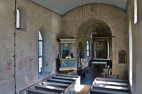 Resmo kyrka, intérieur