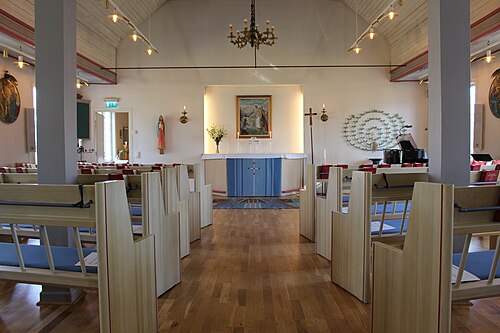 Sankt Olofs kyrka, intérieur