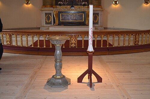 Västanfors kyrka, interno