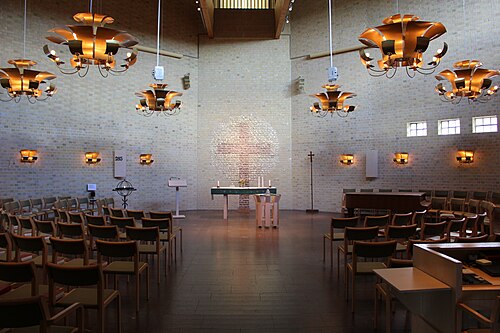 Åkersberga kyrka, interno