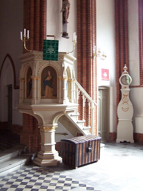 Bunkeflo kyrka, interno