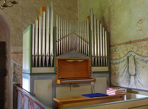 Marums kyrka, interno