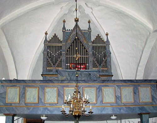 Medåkers kyrka, interno