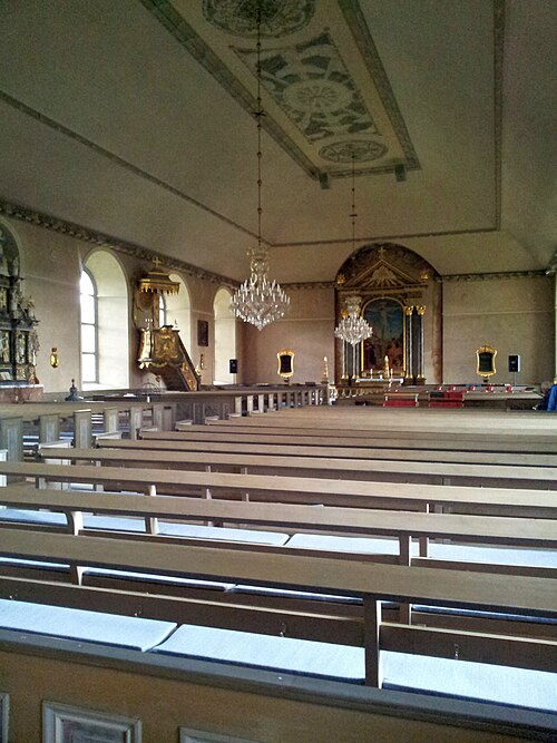 Revsunds kyrka, intérieur