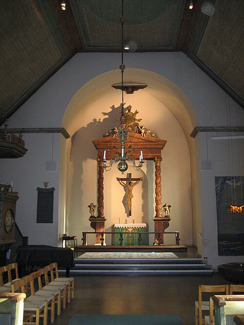 Sankt Eriks kyrka, interno
