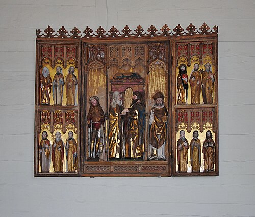 Stenberga kyrka, interno