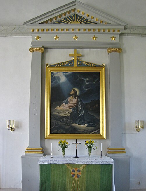 Södra Solberga kyrka, interno