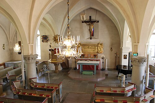 Vårdinge kyrka, interno