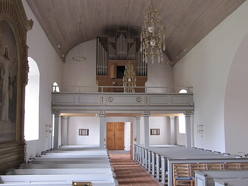 Grevie kyrka, intérieur