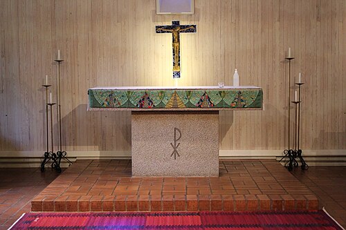 Norrstrandskyrkan, interno