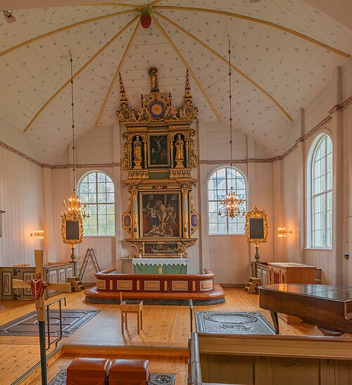 Piteå stadskyrka, intérieur