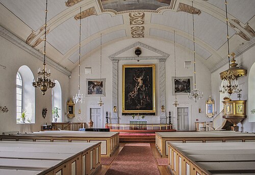 Väckelsångs kyrka, interno