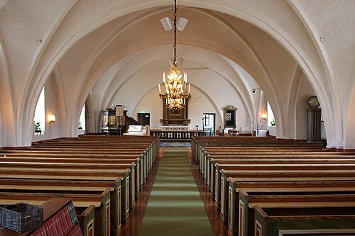 Våxtorps kyrka, intérieur