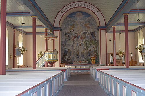 Göteryds kyrka, interno
