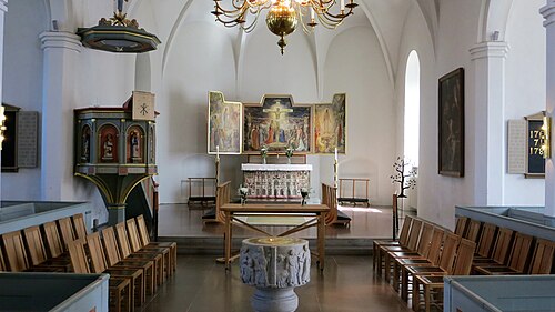 Ängelholms kyrka, intérieur