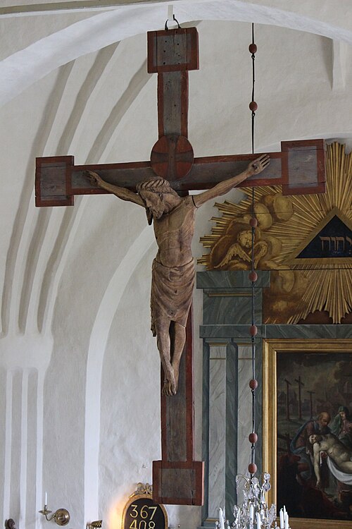 Faringe kyrka, interno