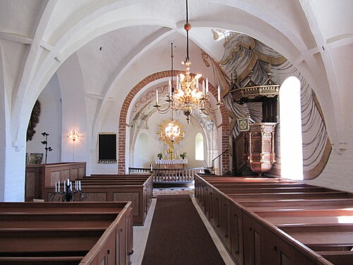 Hjärsås kyrka, interno