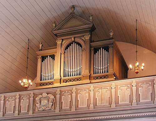 Kärna kyrka, intérieur
