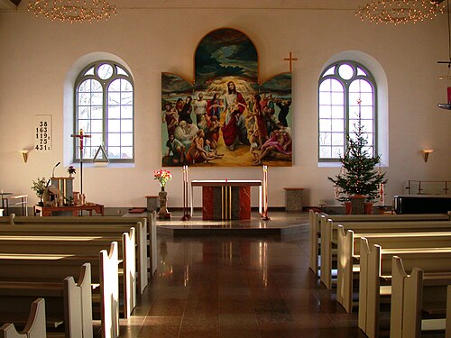 Ryssby kyrka, intérieur