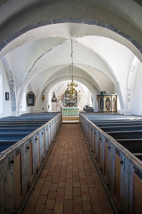 S:t Ibbs kyrka, interno