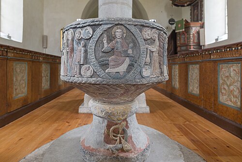 Valls kyrka, interno