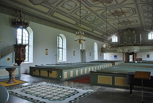 Älghults kyrka, intérieur